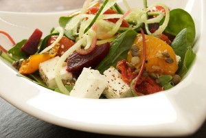Catering Belfast salad by Cafe Carberry Catering.